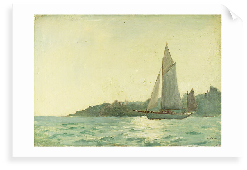 Yachting at Cowes by John Everett