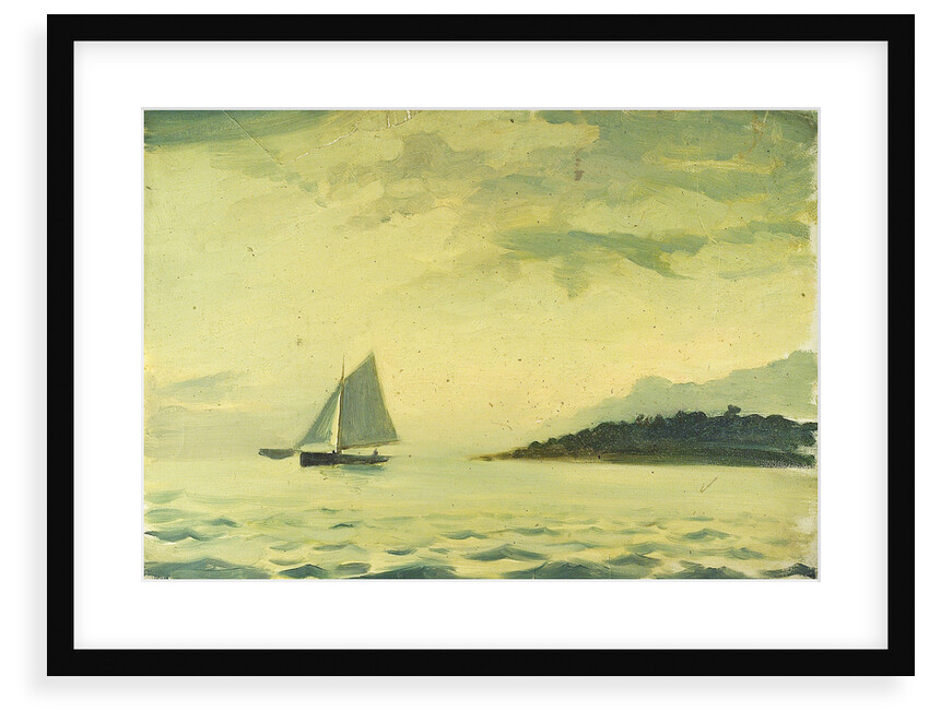 Yachting at Cowes by John Everett