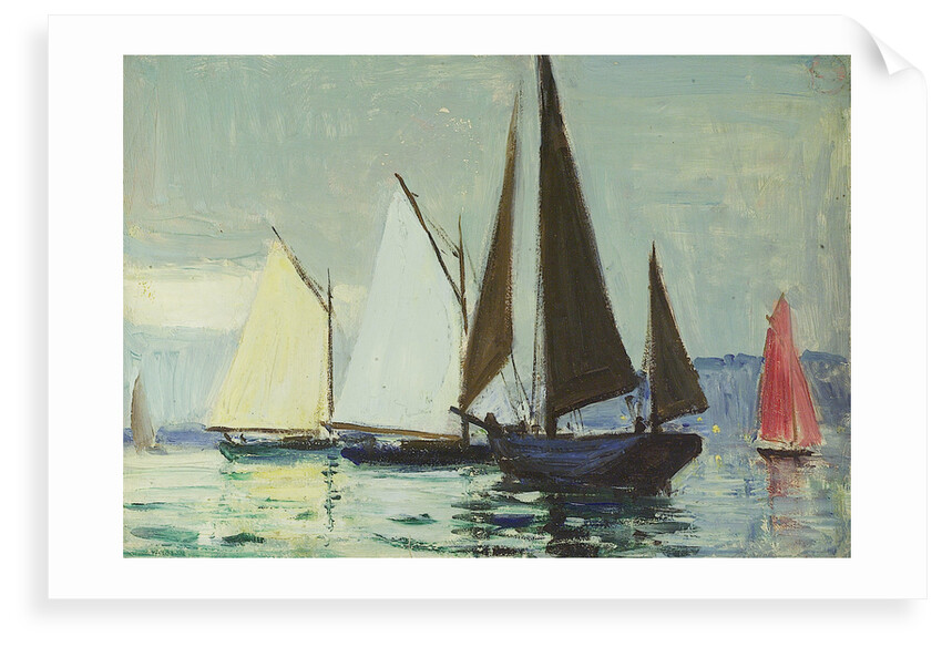 Yachting at Cowes by John Everett