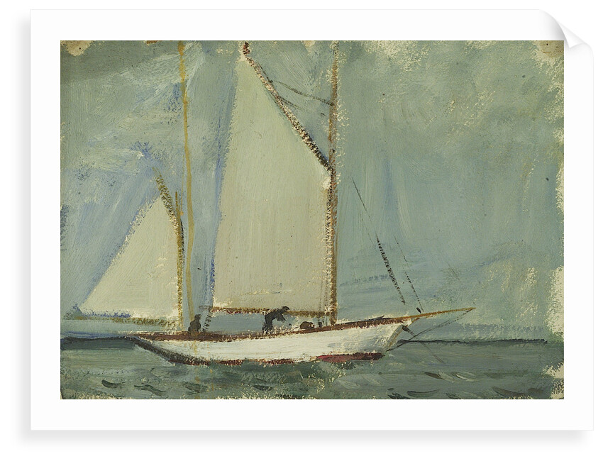 Yachting at Cowes by John Everett