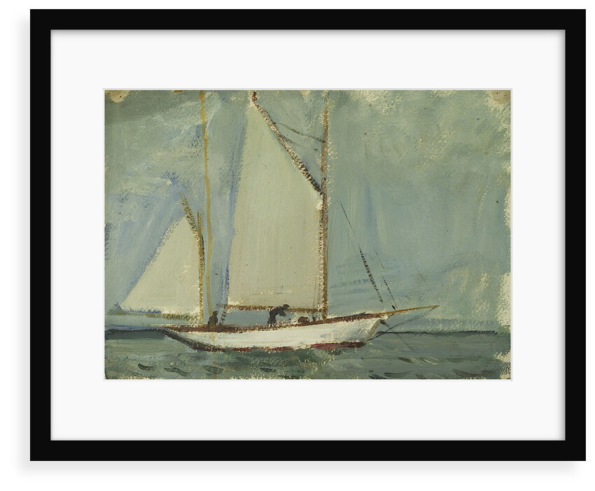 Yachting at Cowes by John Everett