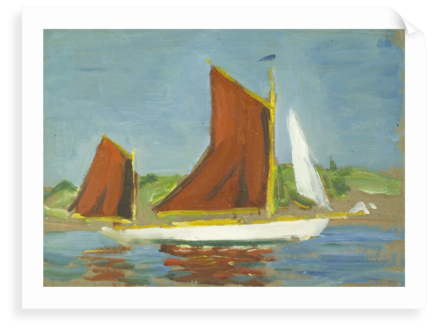 Yachting at Cowes by John Everett
