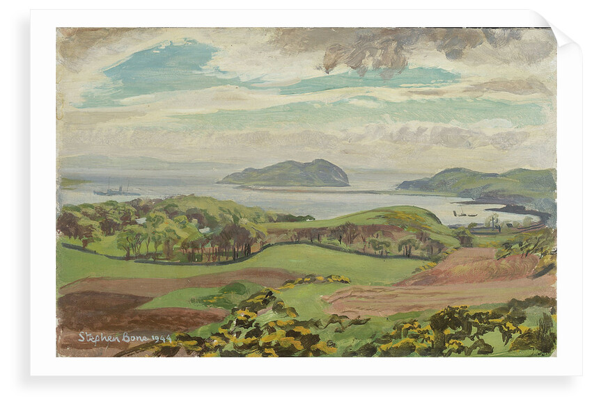 Campbelltown Loch, April 1944 by Stephen Bone