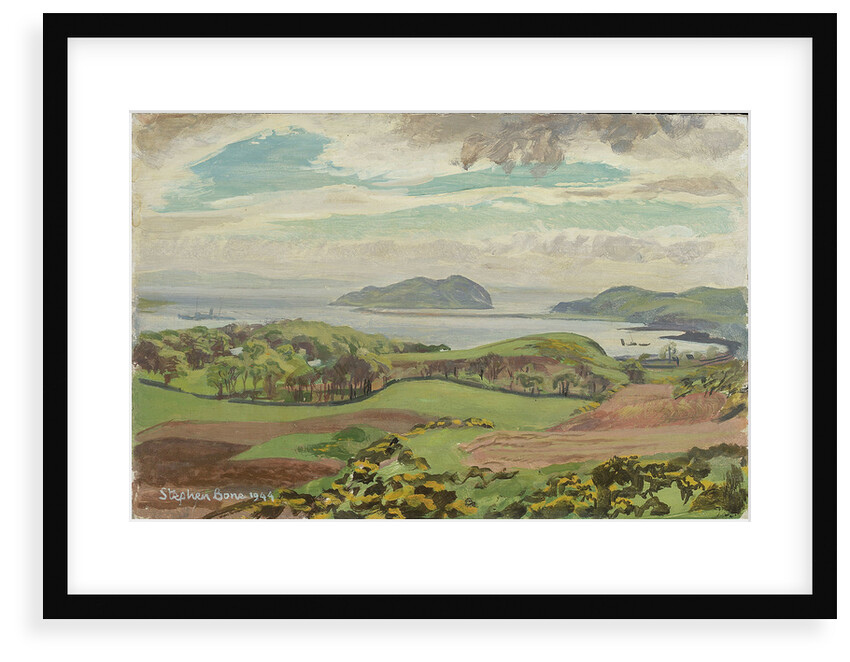 Campbelltown Loch, April 1944 by Stephen Bone