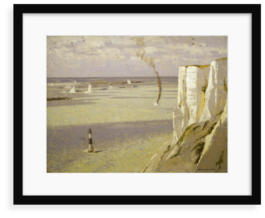 Beachy Head: attack on a convoy by Norman Wilkinson
