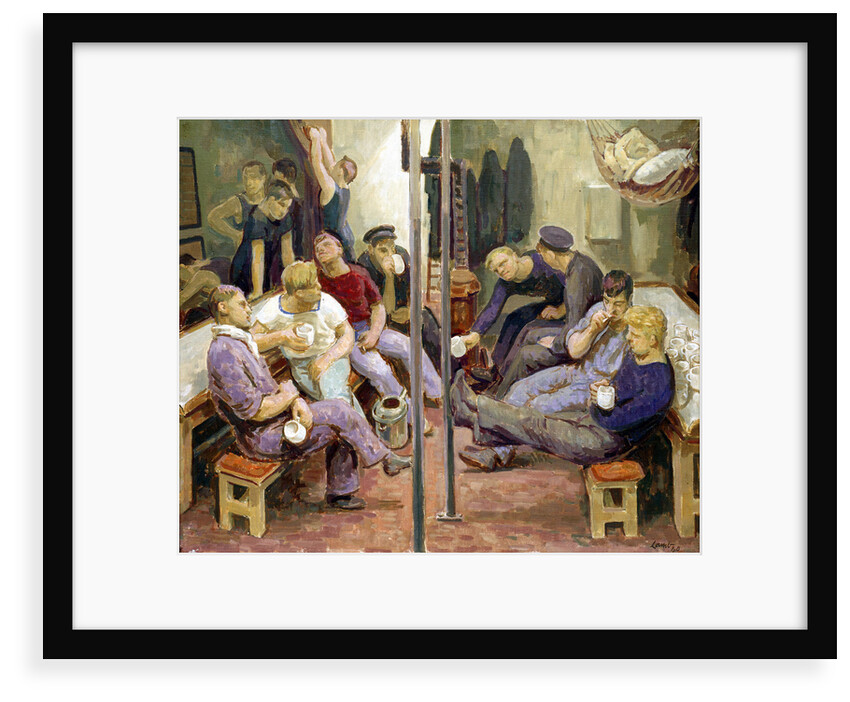 Eleven o'clock in the forecastle by Henry Lamb