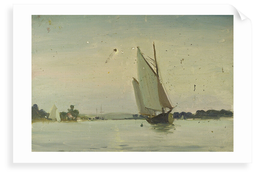 Yachting at Cowes by John Everett