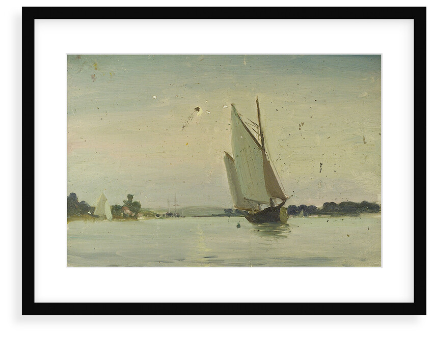 Yachting at Cowes by John Everett
