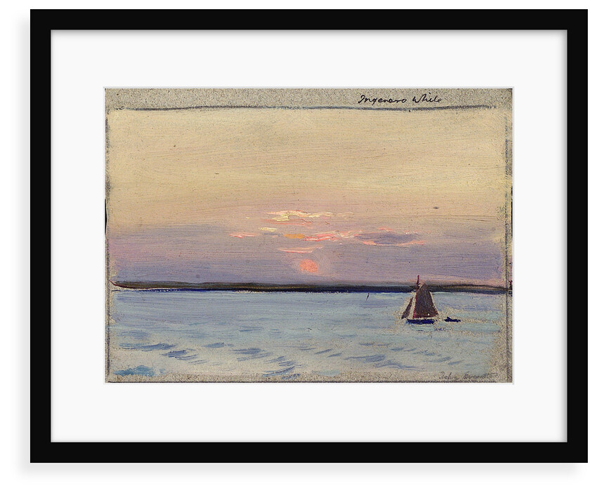 A sailing vessel by John Everett