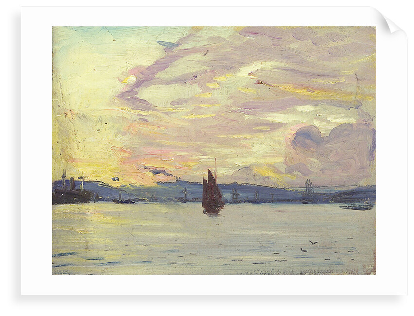A coastal view by John Everett