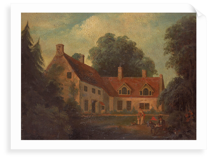The Rectory, Burnham Thorpe, Norfolk by Isaac Pocock