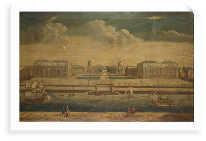 View of Greenwich by Monogrammist H.G.