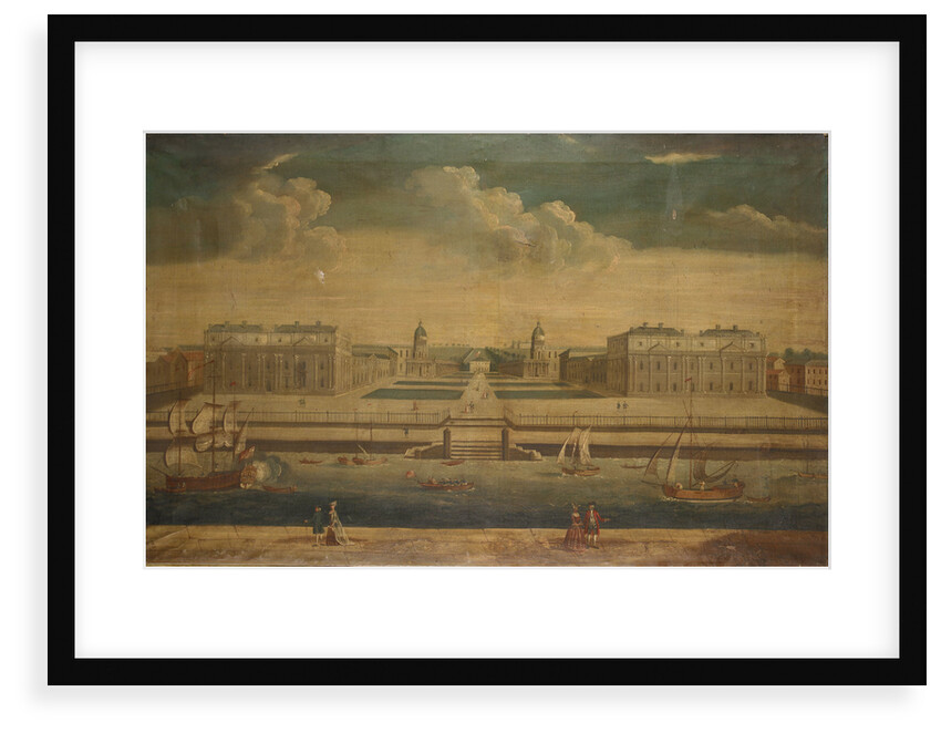 View of Greenwich by Monogrammist H.G.