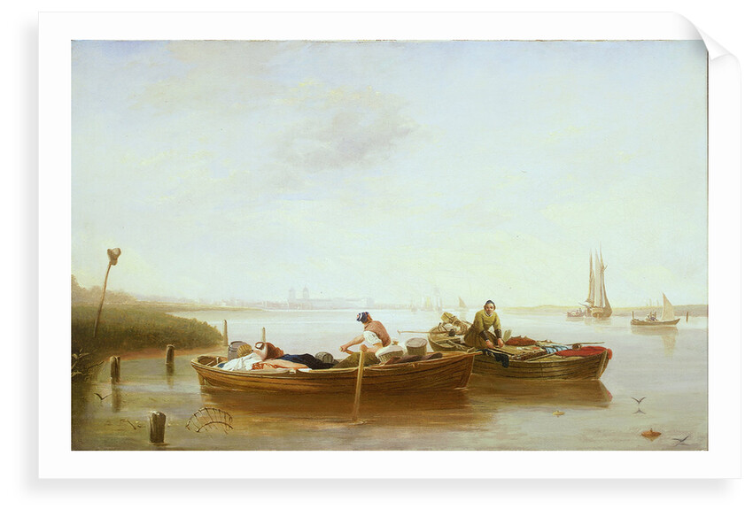 Greenwich from Blackwall Reach by British School