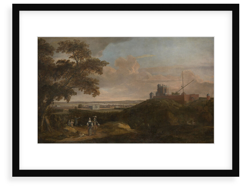 Royal Observatory from Crooms Hill by English School