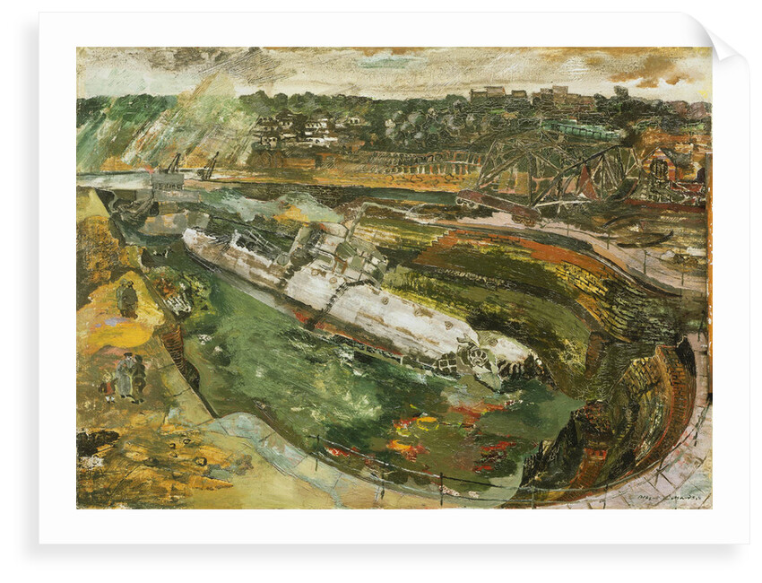 View of Le Havre by Albert Richards