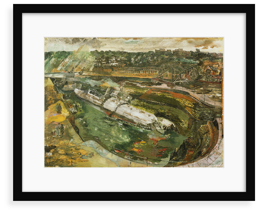 View of Le Havre by Albert Richards
