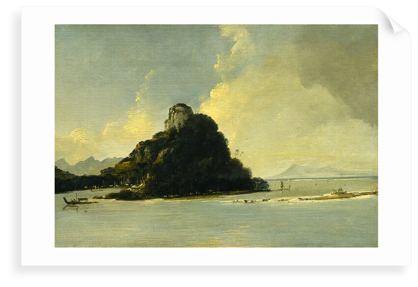 Owharee Harbour, Huahine by William Hodges