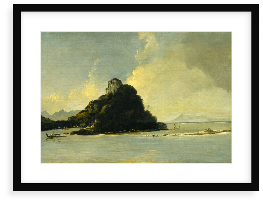 Owharee Harbour, Huahine by William Hodges