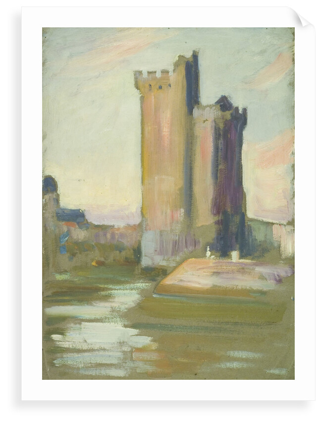 A fortified tower by John Everett