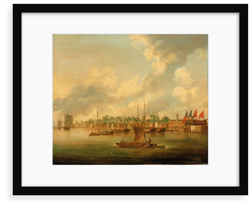 Shipping at Deptford by Robert Cleveley