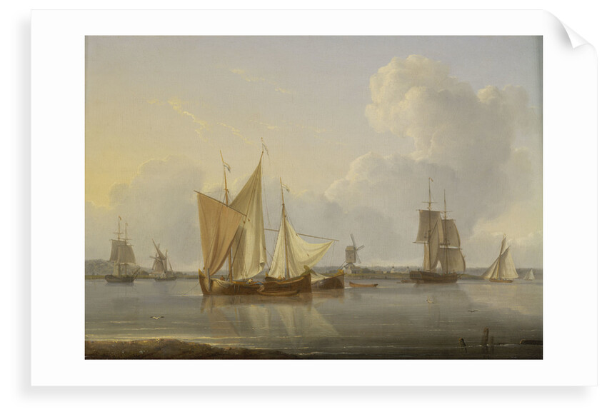 Limehouse Reach, London by William Anderson