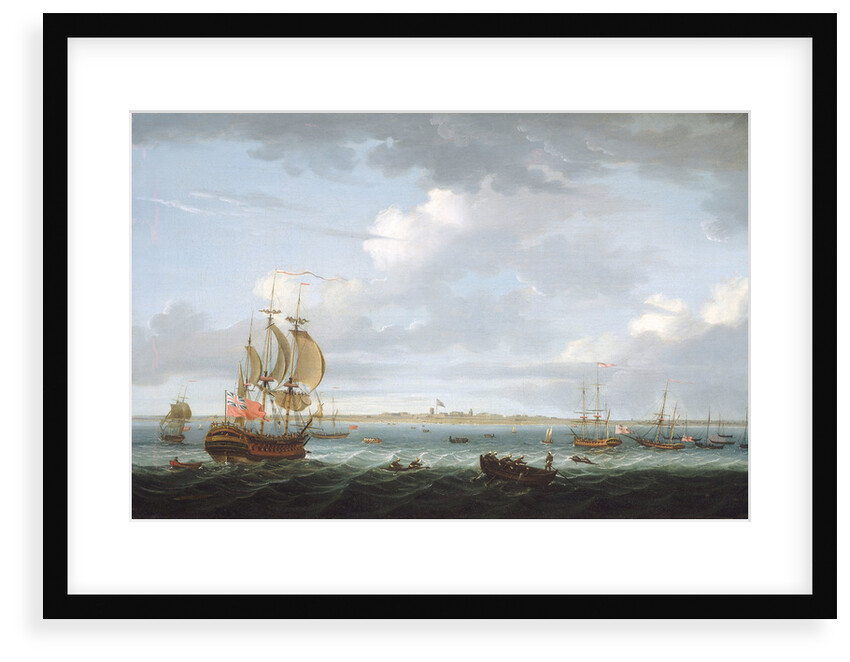 Shipping off Madras by Adam Callander