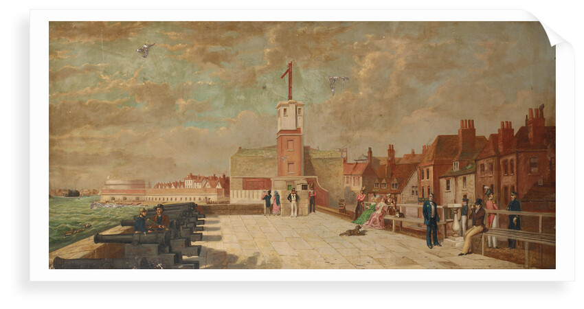The Battery, Portsmouth by unknown