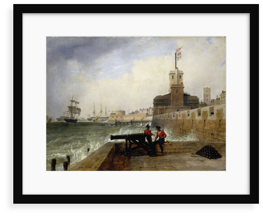 Semaphore at Portsmouth by Edward William Cooke