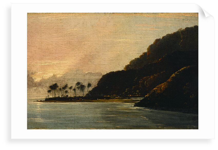 A View of Point Venus and Matavai Bay, looking east by William Hodges