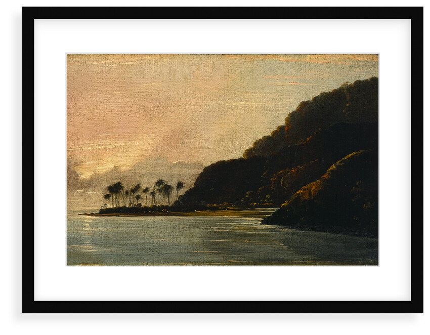 A View of Point Venus and Matavai Bay, looking east by William Hodges