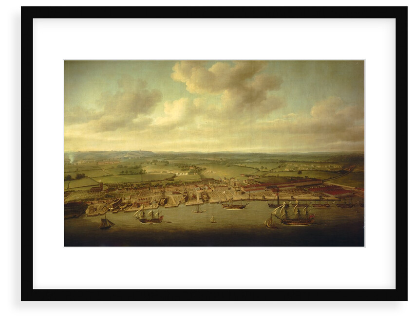 Woolwich Dockyard by Nicholas Pocock