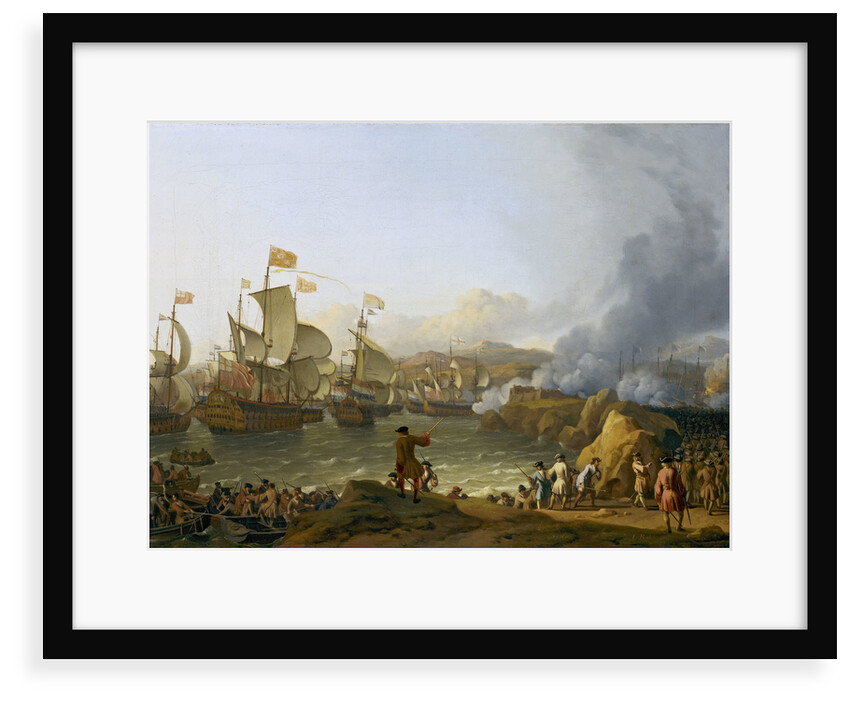 The Battle of Vigo Bay, 12 October 1702 by Ludolf Bakhuizen