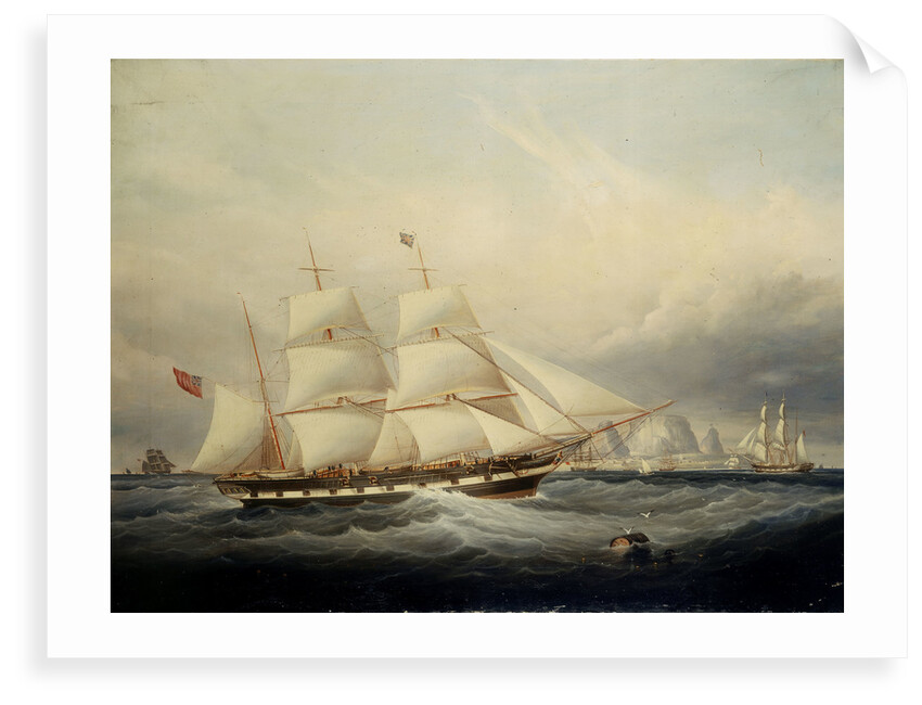 The barque 'Koh-i-noor' (1852) by John Scott