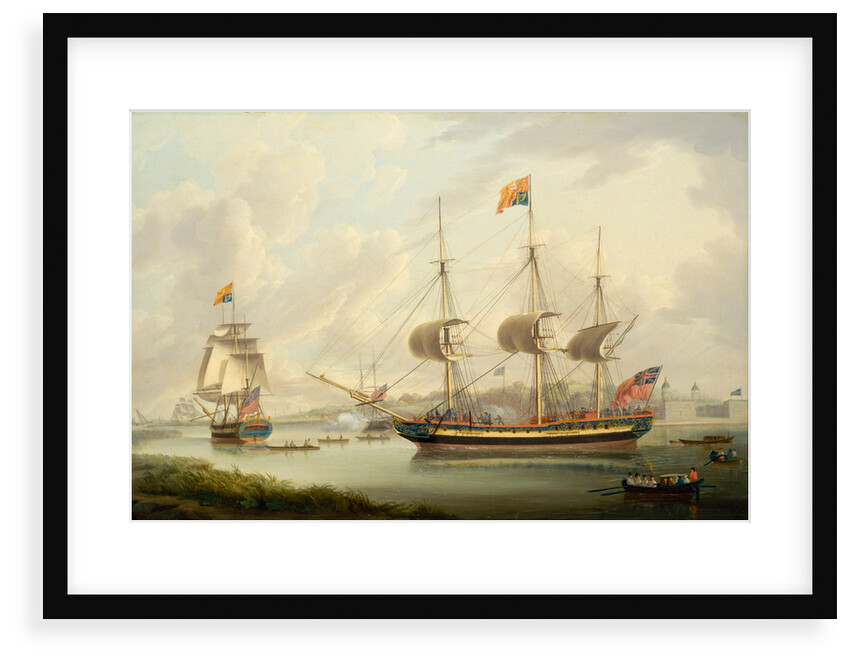 Visit of George IV to Greenwich, August 1822 by Unknown
