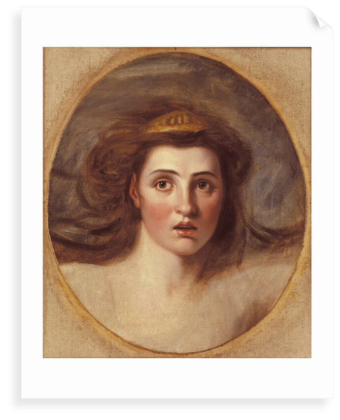 Lady Emma Hamilton as Cassandra, (1765-1815) by after George Romney