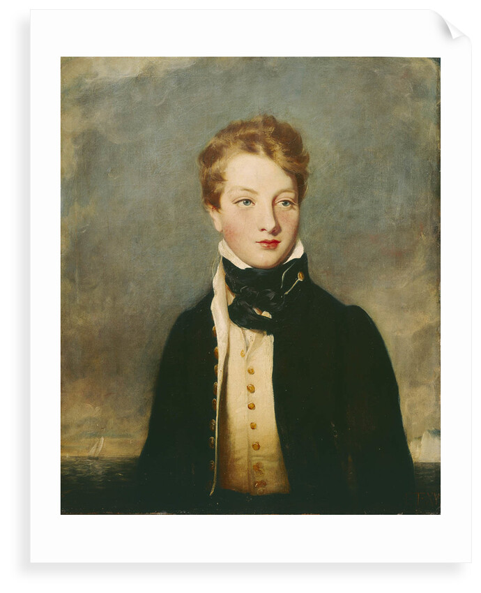 Rear-Admiral Louis Tindal as a boy (circa 1810-1876) by British School