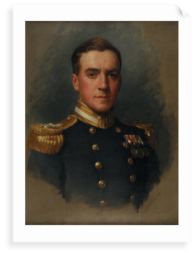 Lieutenant Commander Denis Quentin Fildes (1889-1975) by Luke Fildes