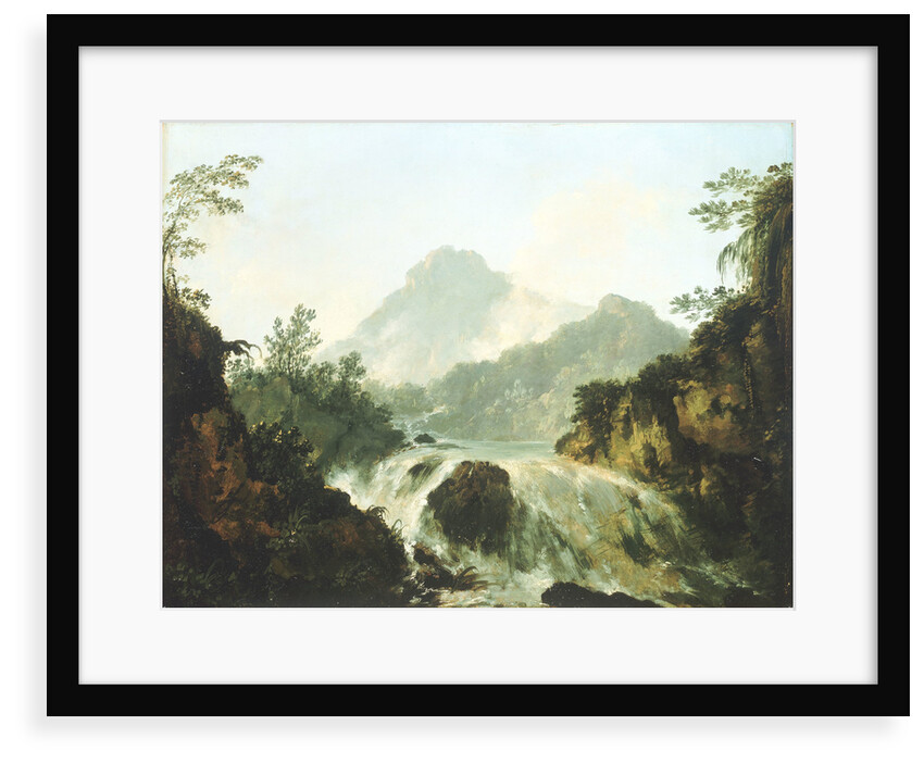 A cascade in the Tuaruru Valley, Tahiti by William Hodges