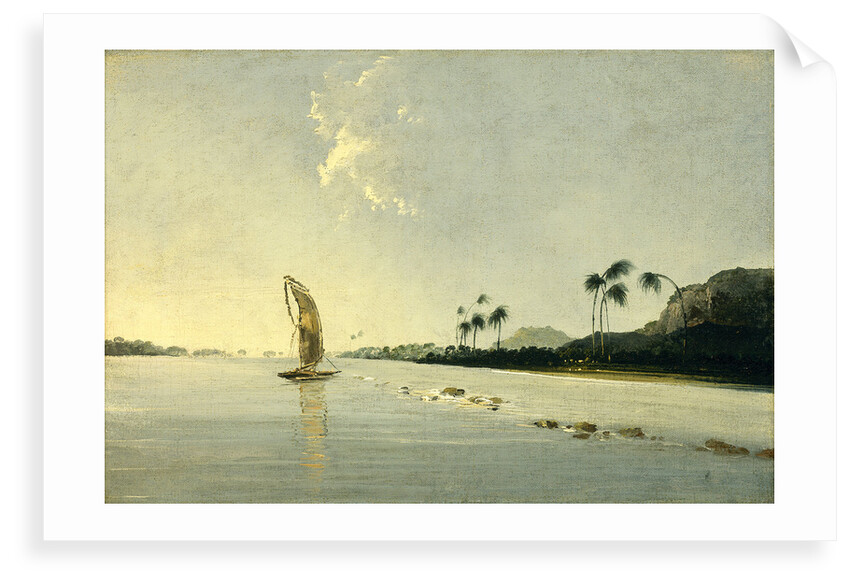 View of part of the Island of Ulietea [Raiatea] by William Hodges