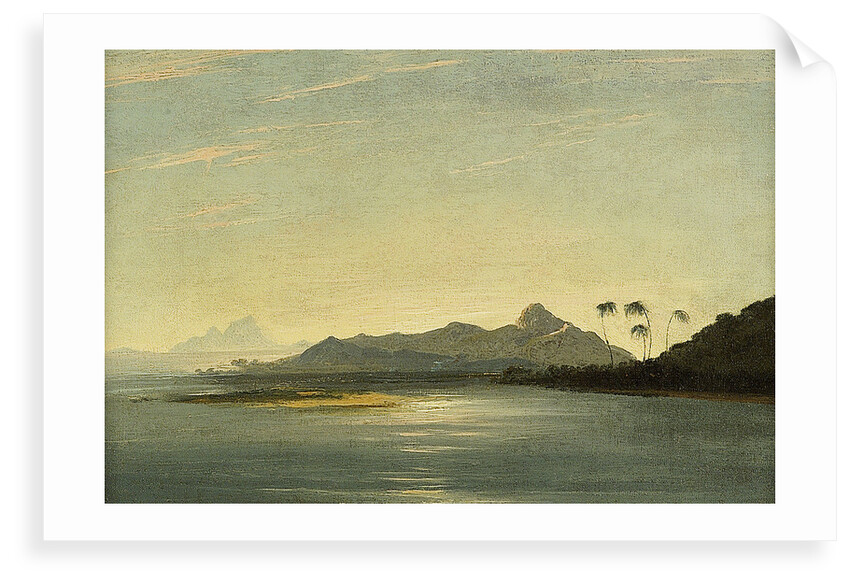 View of the island of Otaha and Bola Bola with part of the island of Ulietea by William Hodges