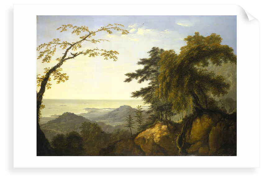 A view of the island of New Caledonia in the south by William Hodges