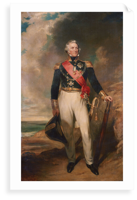 Admiral Sir Philip Charles Henderson Calderwood Durham (1763-1845) by John Wood