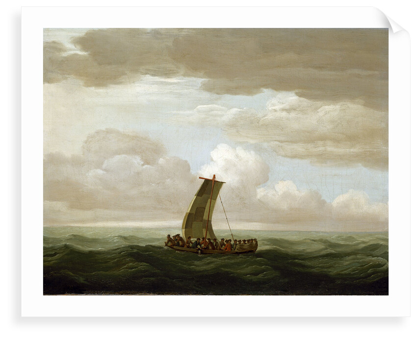 Escape from the Luxborough galley by John Cleveley