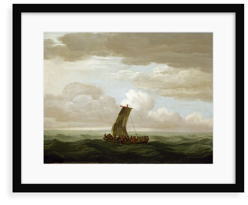 Escape from the Luxborough galley by John Cleveley