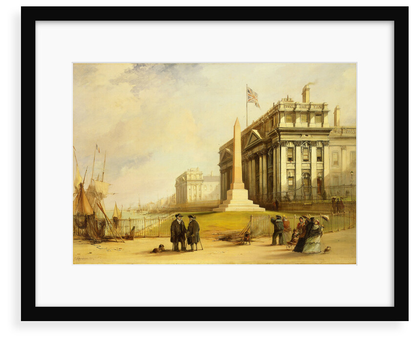 The Bellot memorial at Greenwich Hospital by George Chambers