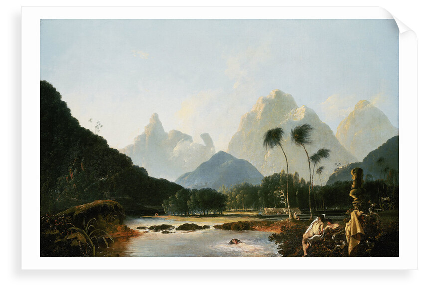 Oaitepeha Bay, Tahiti by William Hodges