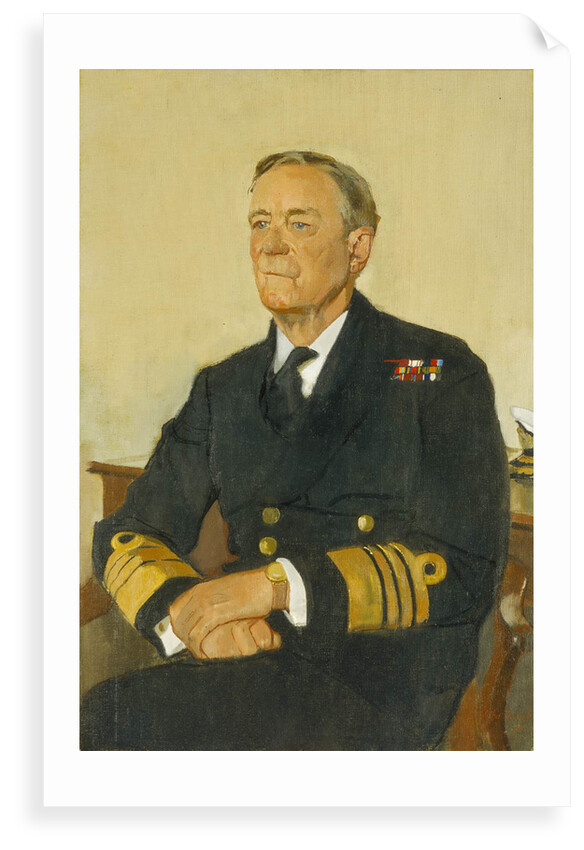 Admiral Sir Charles Madden (1906-2001) by John Stanton Ward