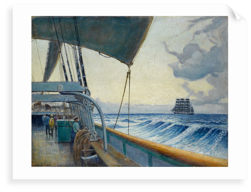 Cutty Sark' (1869) from the deck of the 'Birkdale by John Everett