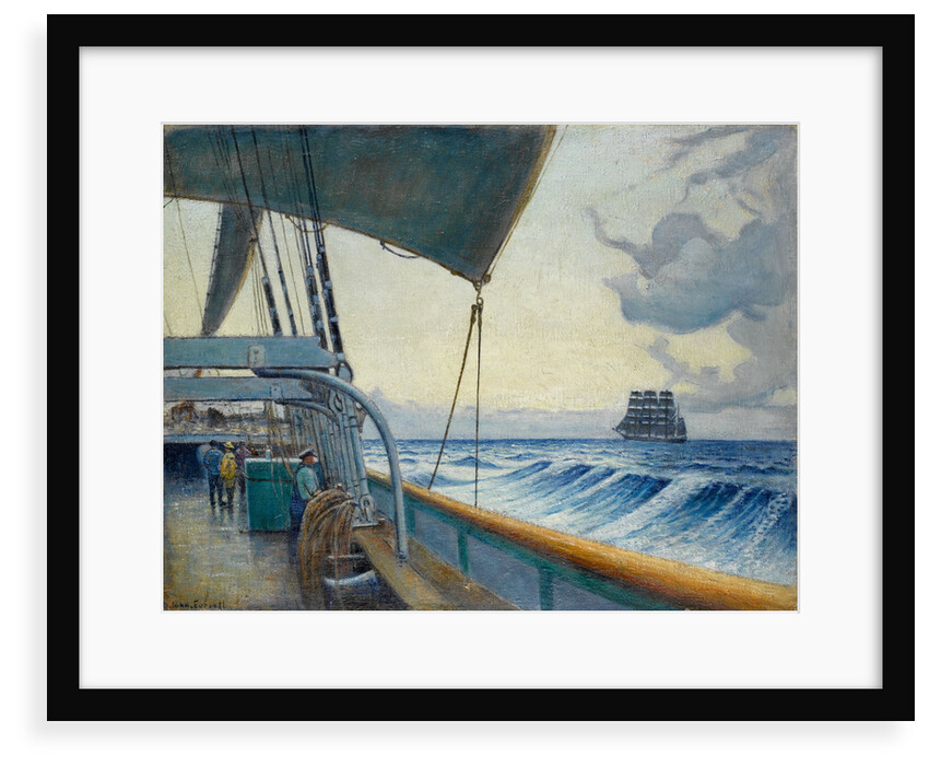 Cutty Sark' (1869) from the deck of the 'Birkdale by John Everett